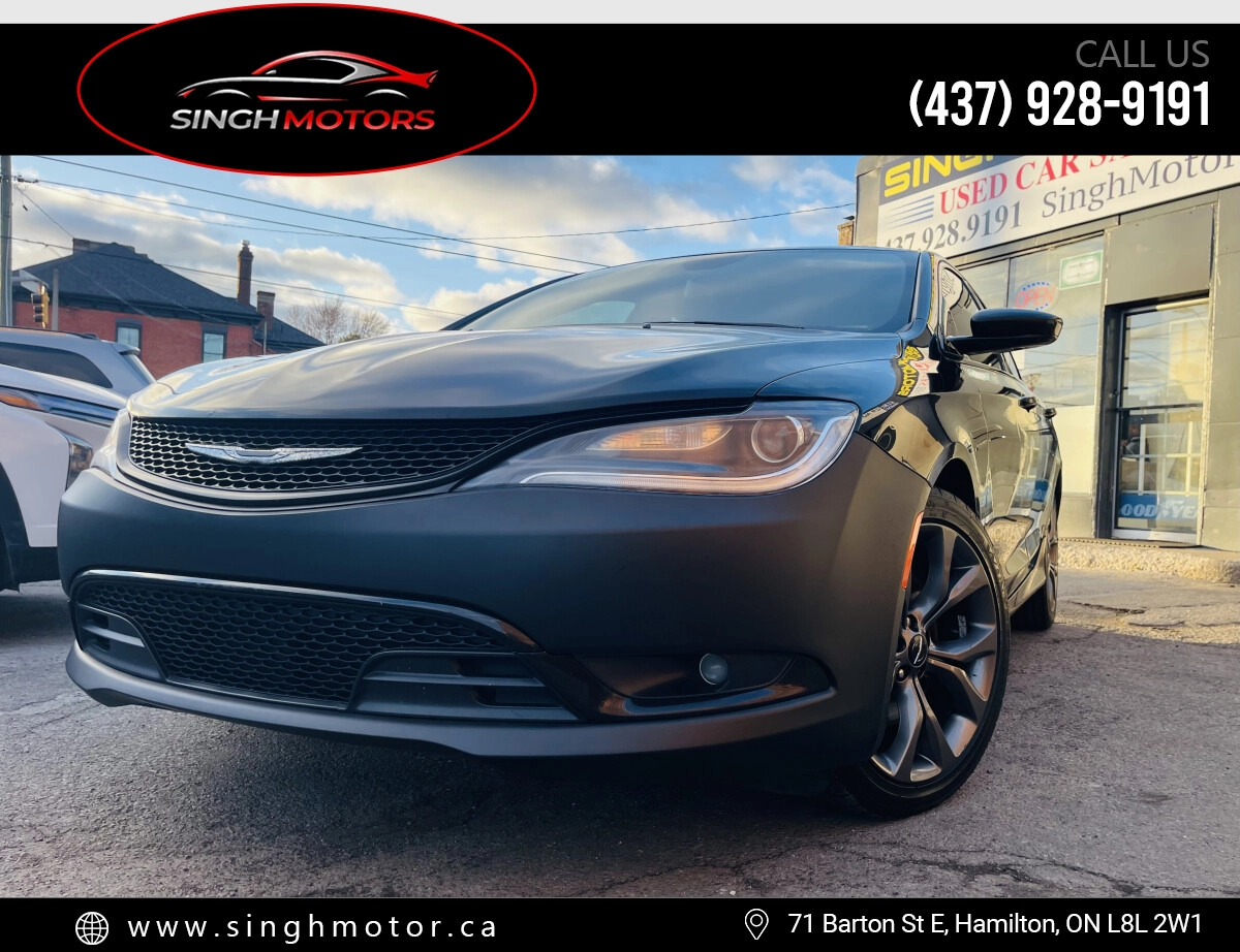 2016 Chrysler 200 S